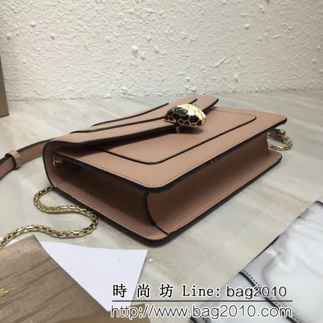 BVLGARI寶格麗 進口牛皮系列 時尚百搭 單肩斜挎包 39174 FYD1135